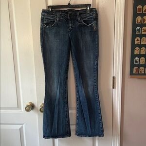Silver Jeans Women's Dark Blue Denim